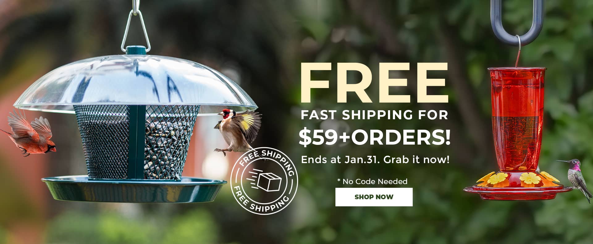 FREE SHIPPING Over $59 Orders