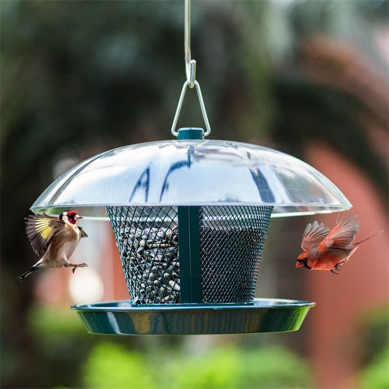 Kingsyard Metal Mesh Wild Bird Feeder