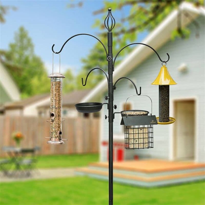 Kingsyard Heavy Duty 85" Bird Feeder Pole