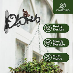 Kingsyard 2-Pack 8-Inch Heavy Duty Metal Bird Feeder Hangers 5 Kingsyard 2-Pack 8-Inch Heavy Duty Metal Bird Feeder Hangers 5