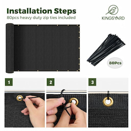 Kingsyard Privacy Fence Screen 5 Kingsyard Privacy Fence Screen 5