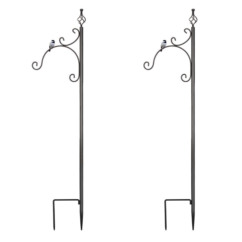 Kingsyard 60-Inch Outdoor Shepherds Hooks