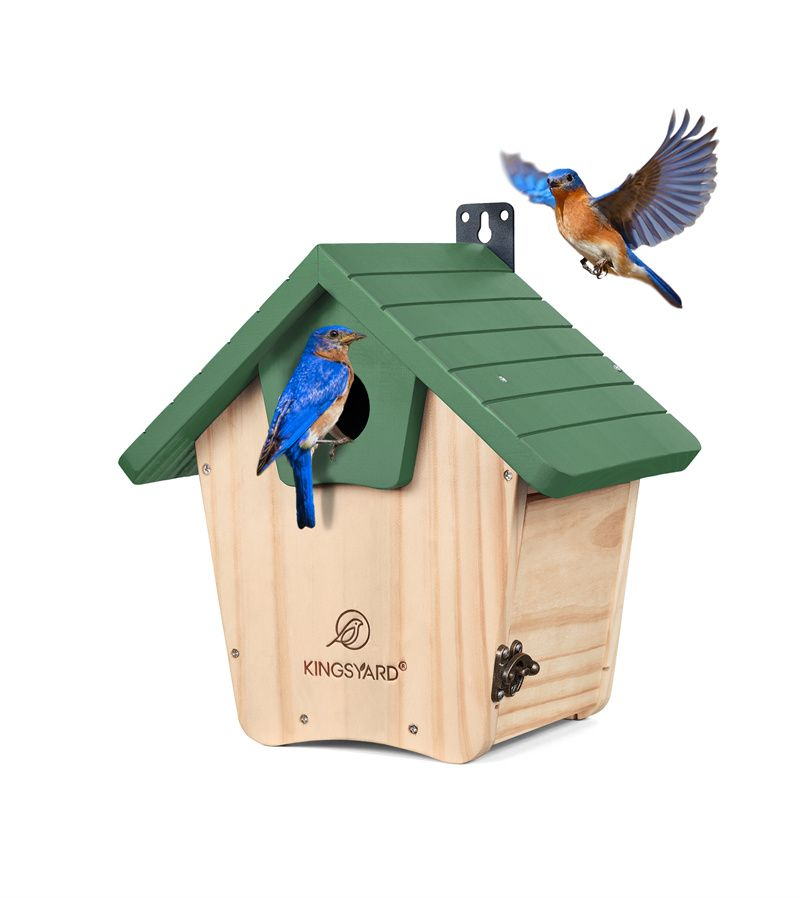 Kingsyard Wooden Bluebird House with 1.5'' Hole