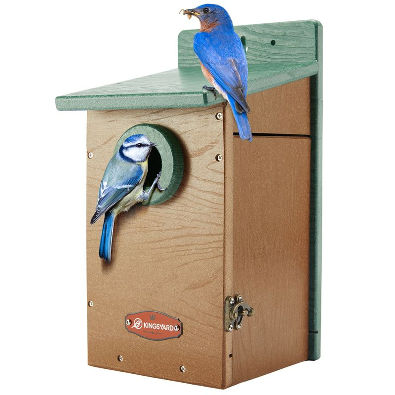Kingsyard Recycled Plastic Bluebird House with 1.5'' Hole