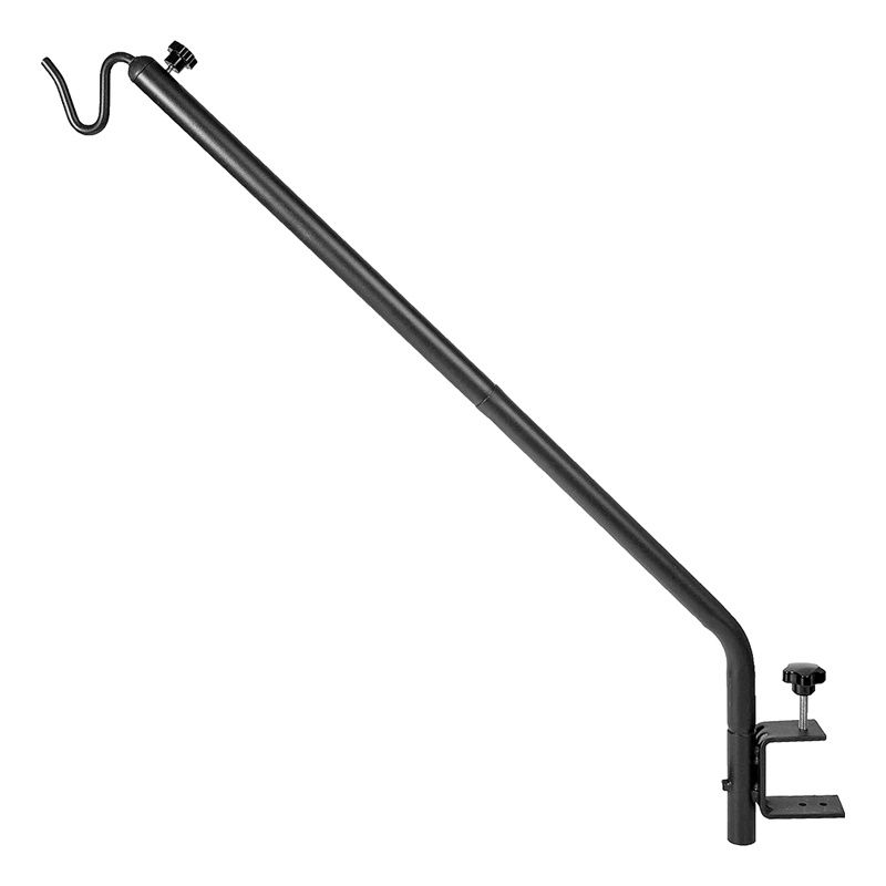 Kingsyard Adjustable(27"-39") Metal Deck Railling Hooks