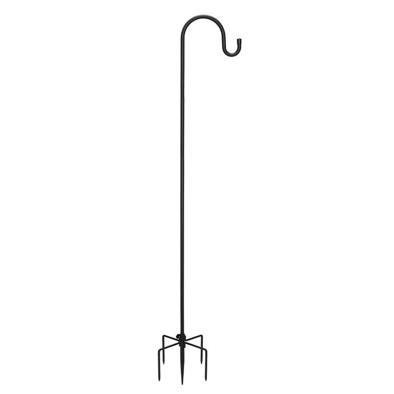 Kingsyard Full Size Bird Feeder Pole with Shepherd Hooks
