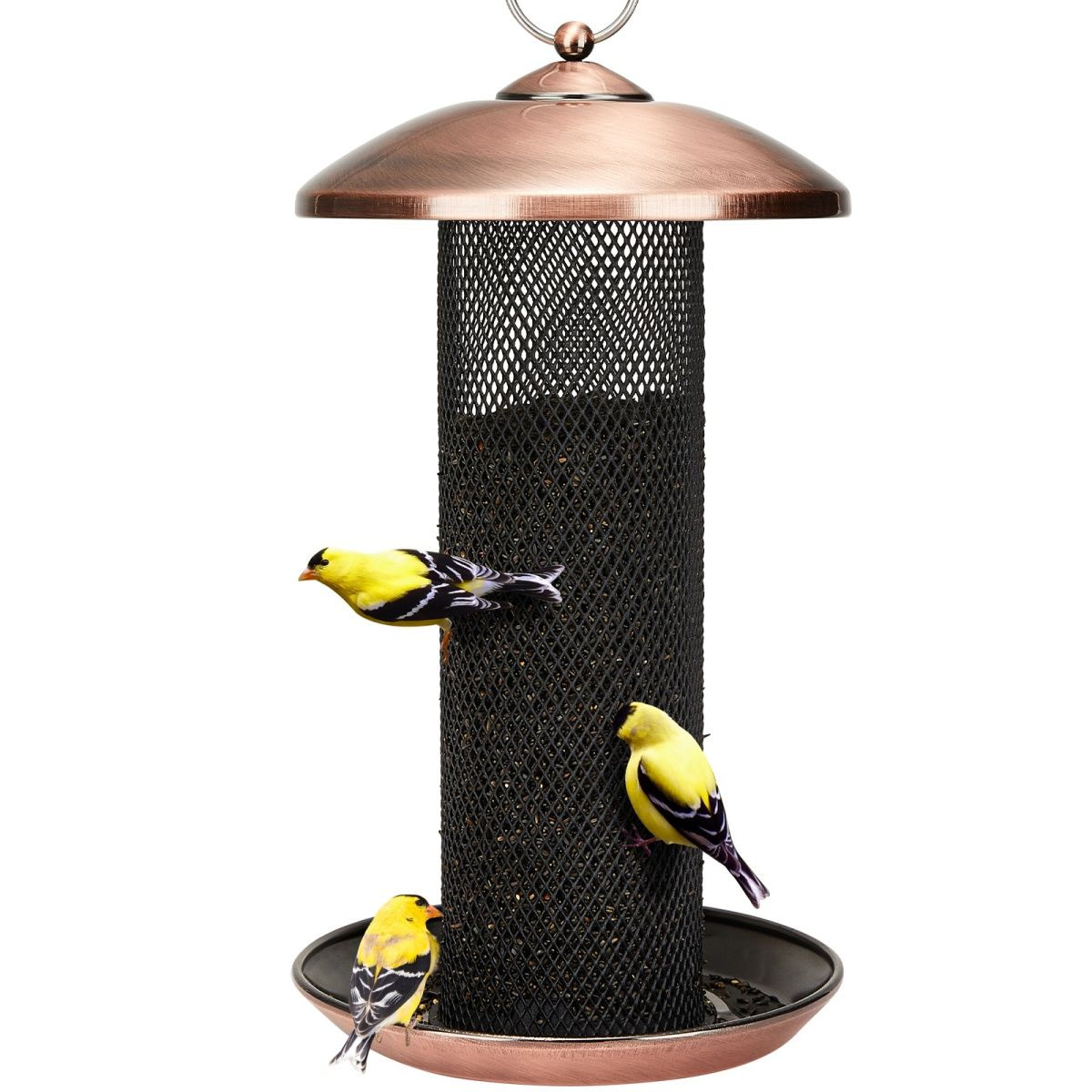 Kingsyard Metal Mesh Finch Feeder for Thistle & Nyjer Seed