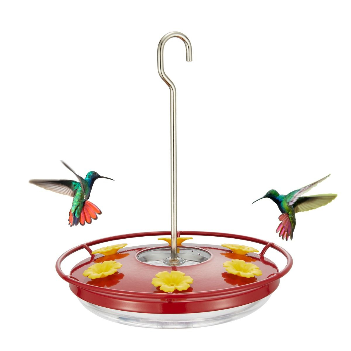 Kingsyard 12oz Tray Hummingbird Feeder With Ant Moat