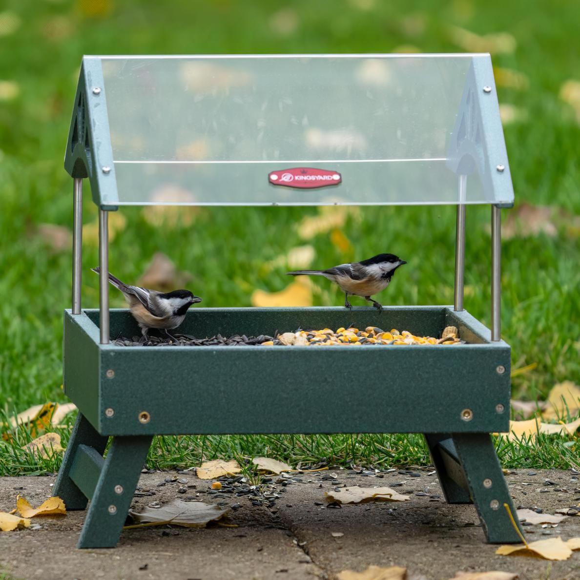 Kingsyard Recycled Plastic Platform Feeder